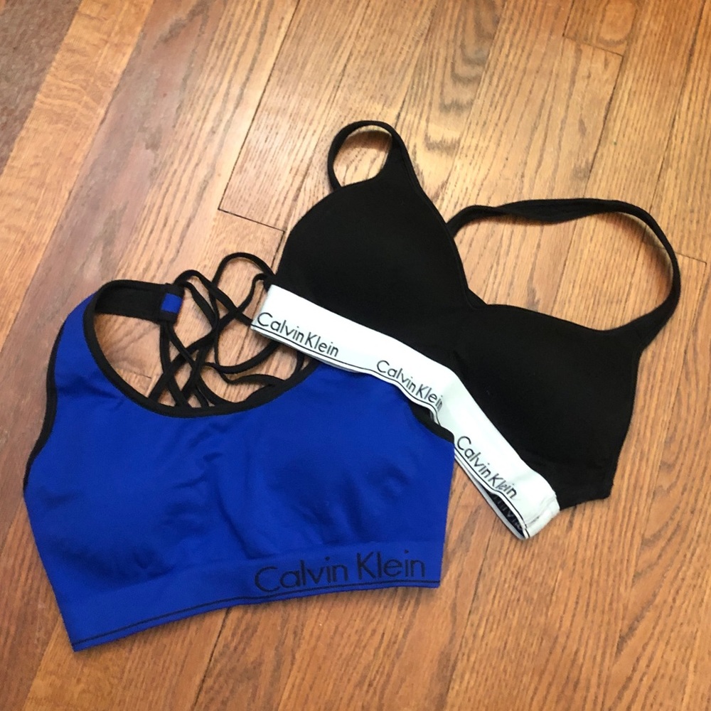 Calvin Klein sports bras